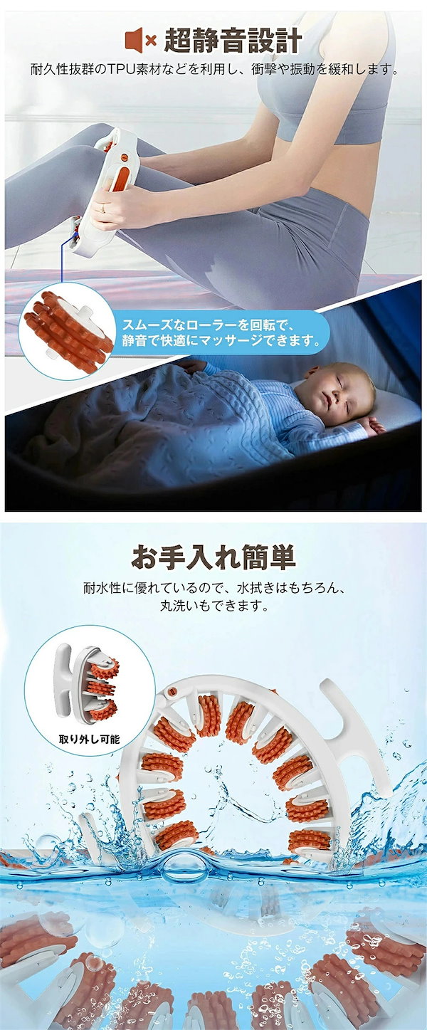 Qoo10] マッサージローラー 筋膜リリース ローラ