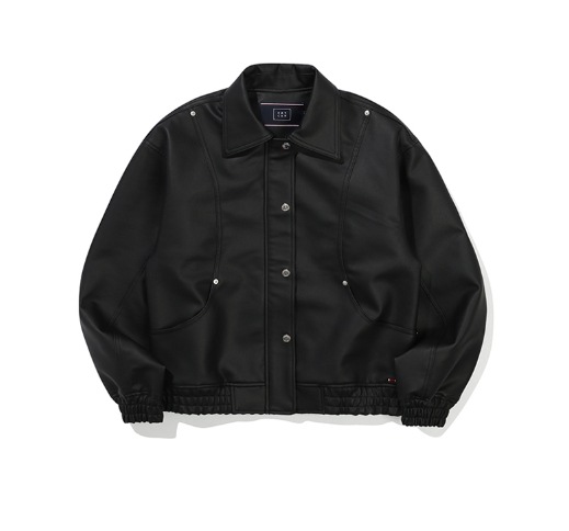 ROMANTIC CROWN】VEGAN LEATHER BIKER JACKET ライダースジャケット
