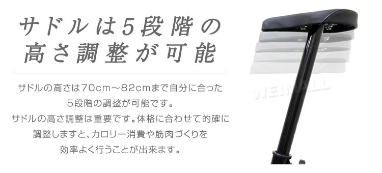 フィットネスバイク エクササイズバイク スピンバイク ベルト式 ダイエット 有酸素運動 エアロ 静音