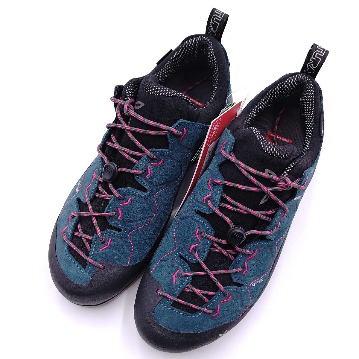 【中古・未使用品】モンチュラ YARU GORE-TEX ヤル 登山靴 トレッキングシューズ サイズUK6 (24.5cm) ブルーグリーン S3GA00W レディース MONTURA アプローチ ロ