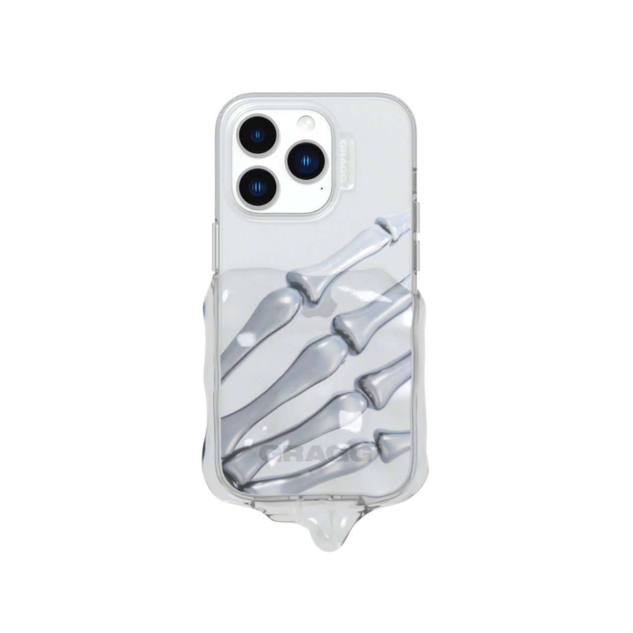 ★GRAGG X MUDDYCAP★送料込★大人気★韓国★DOUBLE LAYERS CASE GRAGG x MUDDYCAP】 DOUBLE LAYERS CASE-CLEAR [x MUDDYCAP