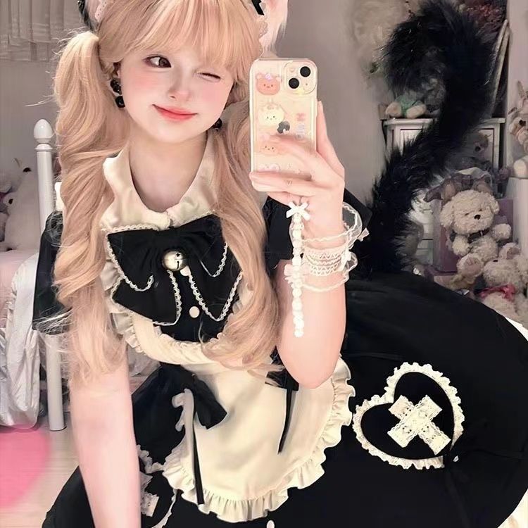 ハロウィン コスプレ コスプレ ハロウィ ハロウィン衣装 ハロウィン コスプレ大人 甘くて素敵なロリータロリータ柔らかい女の子ウエストドレスエプロンエレガントメイドコスチュームコススカー ハロウィン コスプレ コスプレ ハロウィ ハロウィン衣装 ハロウィン コスプレ大人 甘くて素敵なロリータロリータ柔らかい女の子ウエストドレスエプロンエレガントメイドコスチュームコススカー