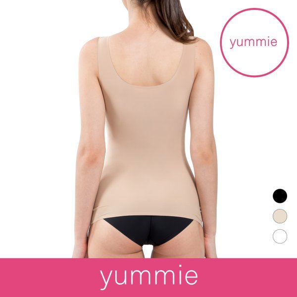 ヒドゥンレイヤータンク / [超軽量強補正] Uネック+Vネック(2way)