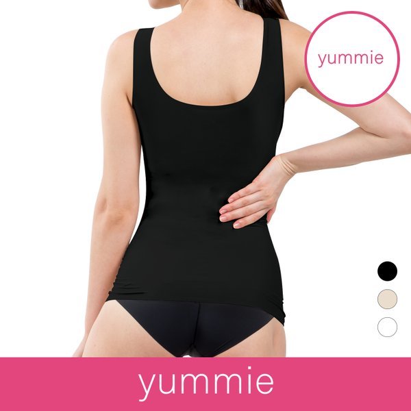 ヒドゥンレイヤータンク / [超軽量強補正] Uネック+Vネック(2way)