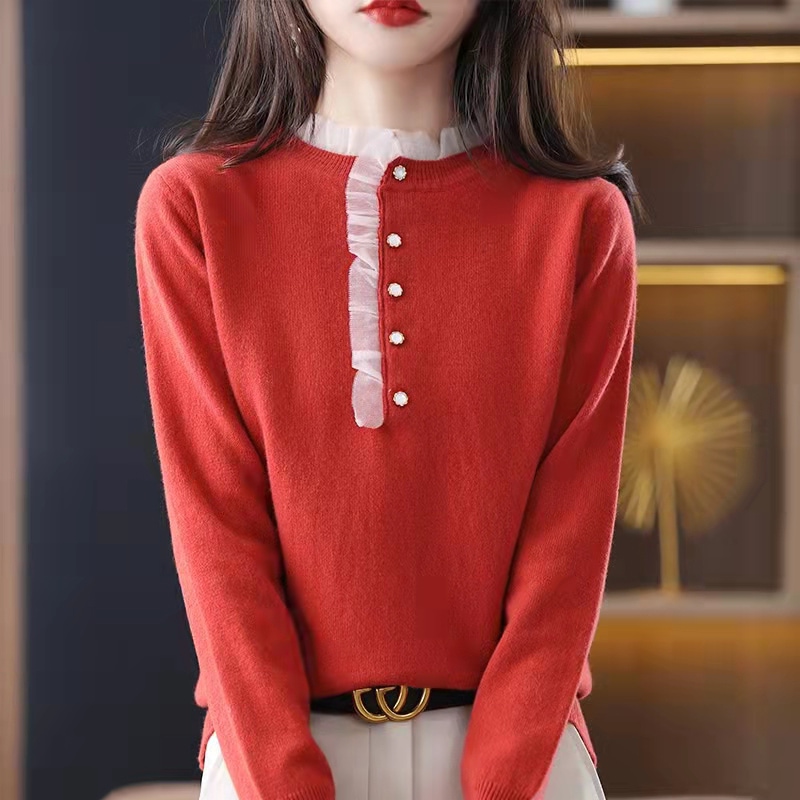 カラーセーター レッド ホワイト パープル トップス ニットソー セーター ロング スリム 細身 カラーセーター レッド ホワイト パープル トップス ニットソー セーター ロング スリム 細身