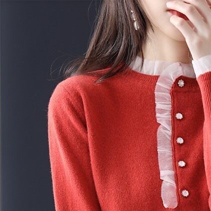 カラーセーター レッド ホワイト パープル トップス ニットソー セーター ロング スリム 細身 カラーセーター レッド ホワイト パープル トップス ニットソー セーター ロング スリム 細身