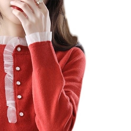 カラーセーター レッド ホワイト パープル トップス ニットソー セーター ロング スリム 細身 カラーセーター レッド ホワイト パープル トップス ニットソー セーター ロング スリム 細身