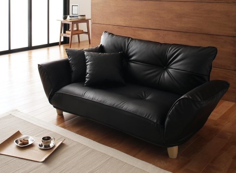 脚が選べるカウチソファ[Gratis]グラティス ブラウン/木脚10cm：ブラウン