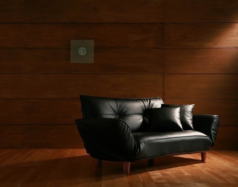 脚が選べるカウチソファ[Gratis]グラティス ブラウン/木脚10cm：ブラウン