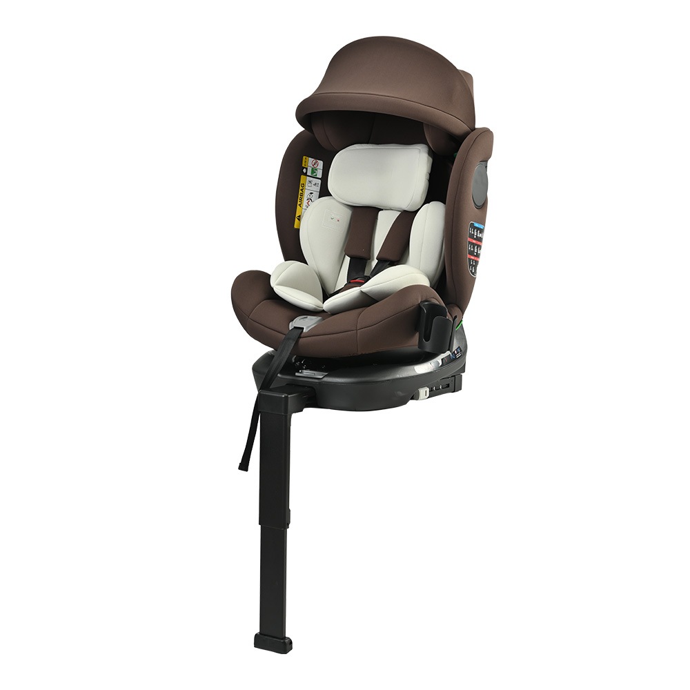【大好評！最安値挑戦!】チャイルドシート 新生児 ISOFIX 0歳～12歳 360度回転式 40～150cm ジュニアシート 調節可能 洗える キャノピー付き ベビーシート ドリンクホルダー付き 出