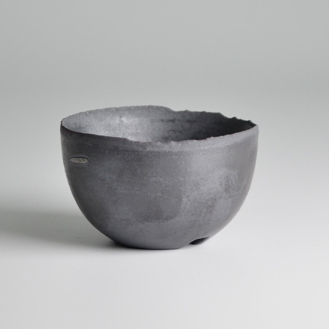 【新作】 crack bowl_silver black 【新作】 crack bowl_silver black