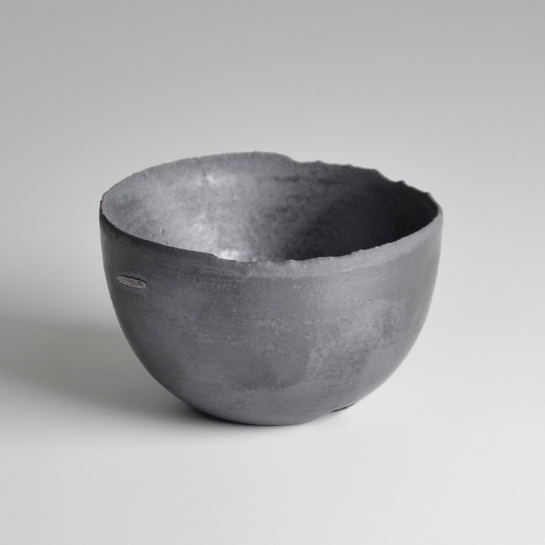 【新作】 crack bowl_silver black 【新作】 crack bowl_silver black