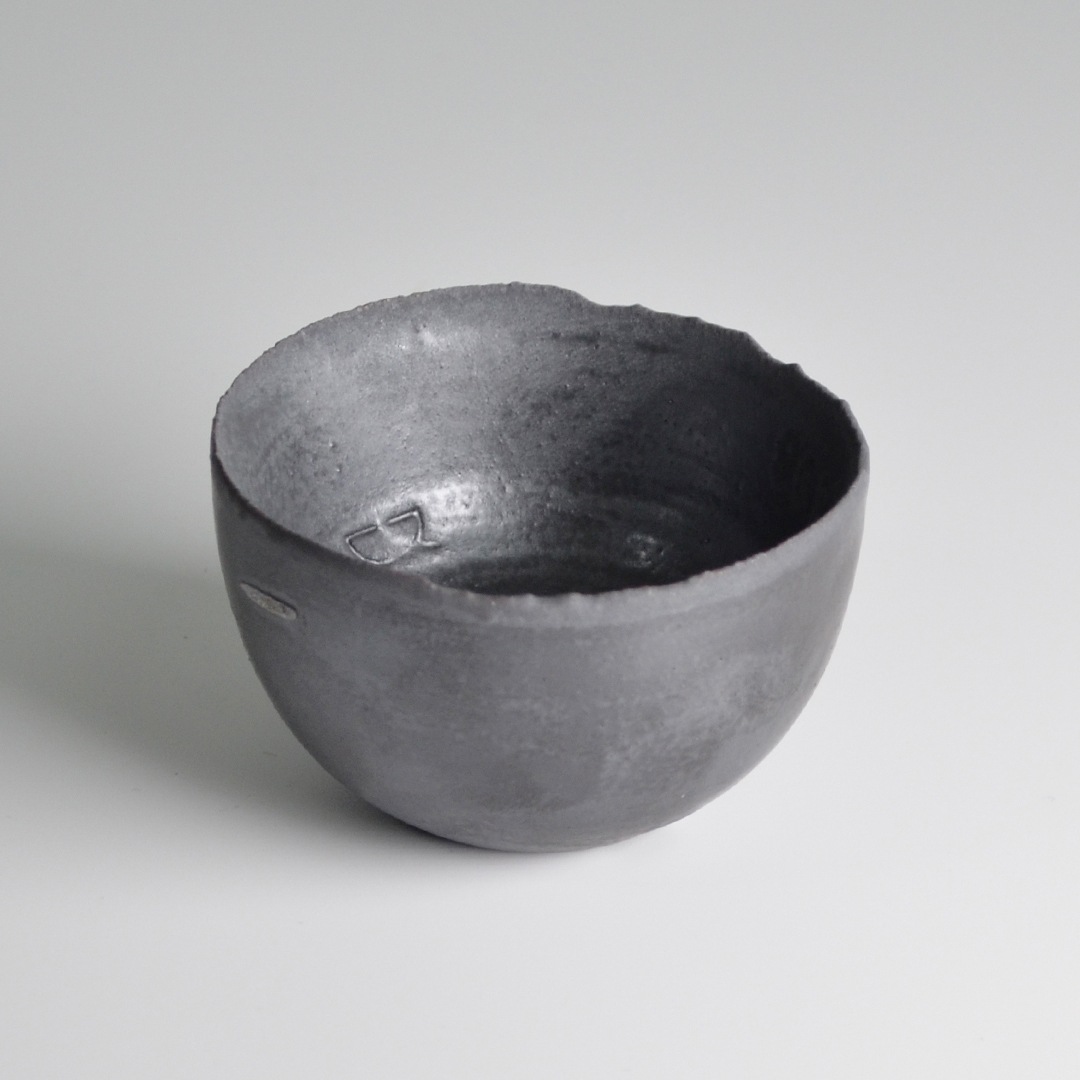 【新作】 crack bowl_silver black 【新作】 crack bowl_silver black