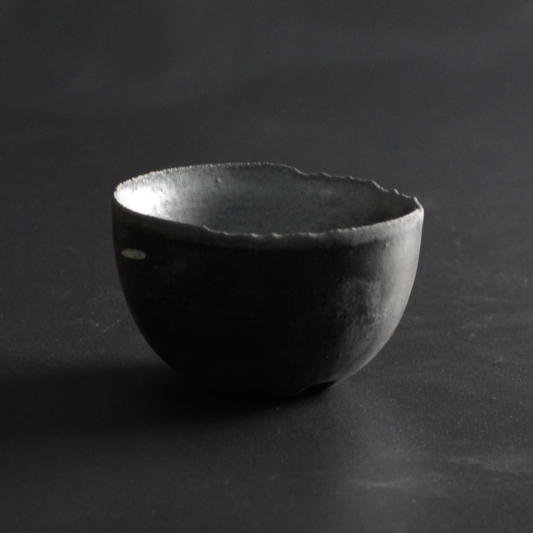【新作】 crack bowl_silver black 【新作】 crack bowl_silver black