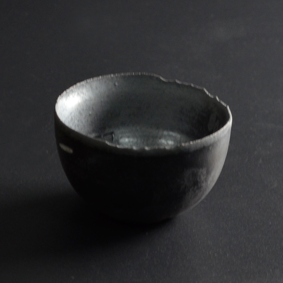 【新作】 crack bowl_silver black 【新作】 crack bowl_silver black