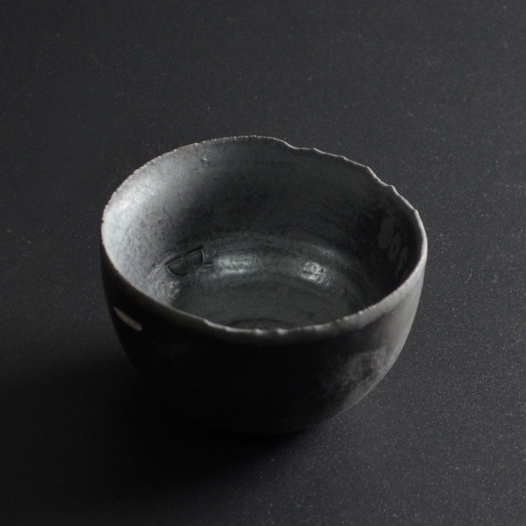 【新作】 crack bowl_silver black 【新作】 crack bowl_silver black