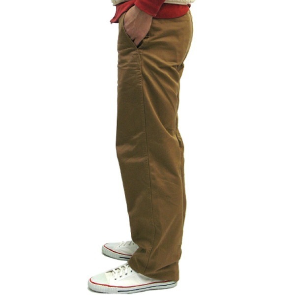 アメリカ軍 M-41 チノパンツ ／ミリタリーパンツ 30インチ／ウエスト76cm ワンウォッシュ ライトブラウン レプリカ