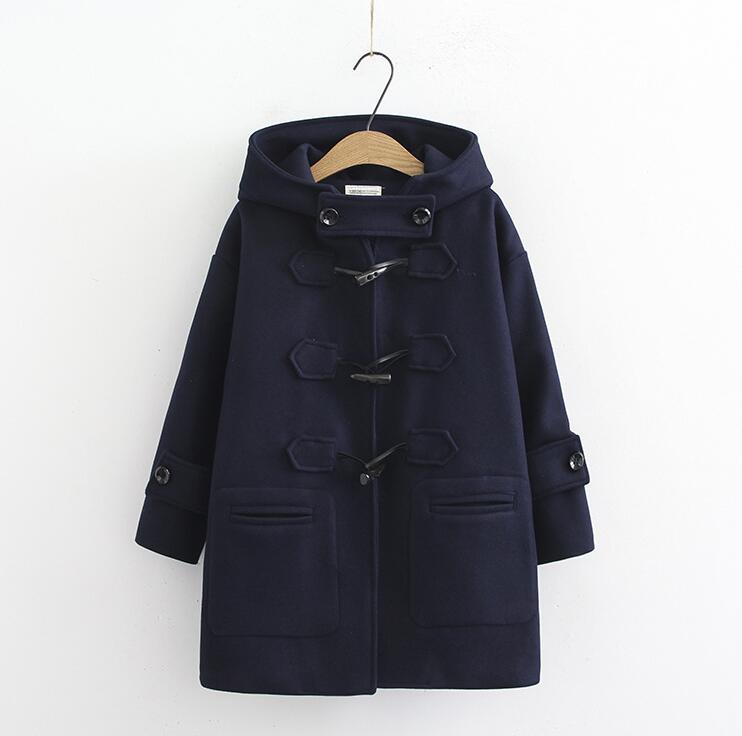 ダッフルコート スクールコート 中綿 チェスターコート　レディース 秋冬 制服 学生 アウター コート 冬 ロングコート カジュアル フード付き スクール 保温 高校生 中学生 女子 通学 ミディアム