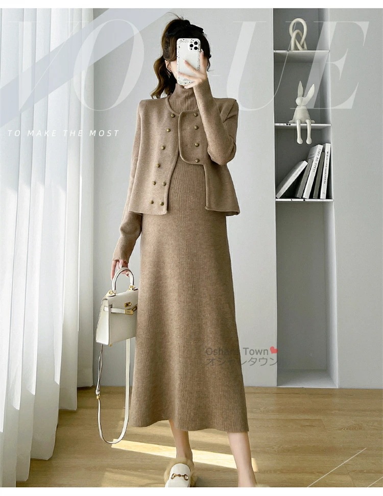 マタニティワンピース ニットワンピース カーディガン トップス 2点セット 妊娠服 ママ 女性 レディース マタニティ 着痩せ きれい 快適 お腹楽ちん 保温 暖かい おしゃれ 上品 カジュアル フォ マタニティワンピース ニットワンピース カーディガン トップス 2点セット 妊娠服 ママ 女性 レディース マタニティ 着痩せ きれい 快適 お腹楽ちん 保温 暖かい おしゃれ 上品 カジュアル フォ