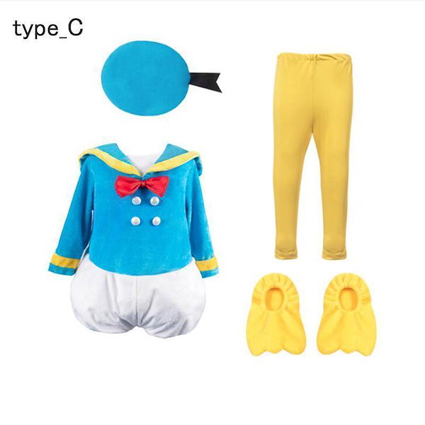 Qoo10] ディズニー ドナルドダック 風 コスプレ