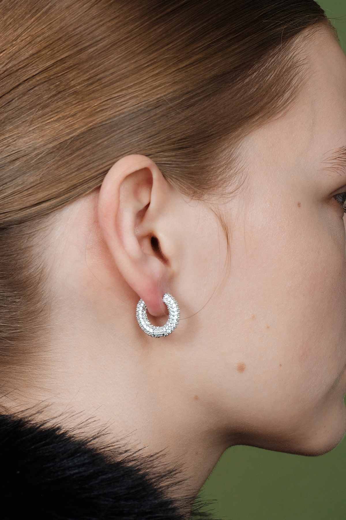 ピアス Monday Edition _ Shiny Ring Hoop Earrings Monday Edition】SHINY RING HOOP EARRINGS ピアス