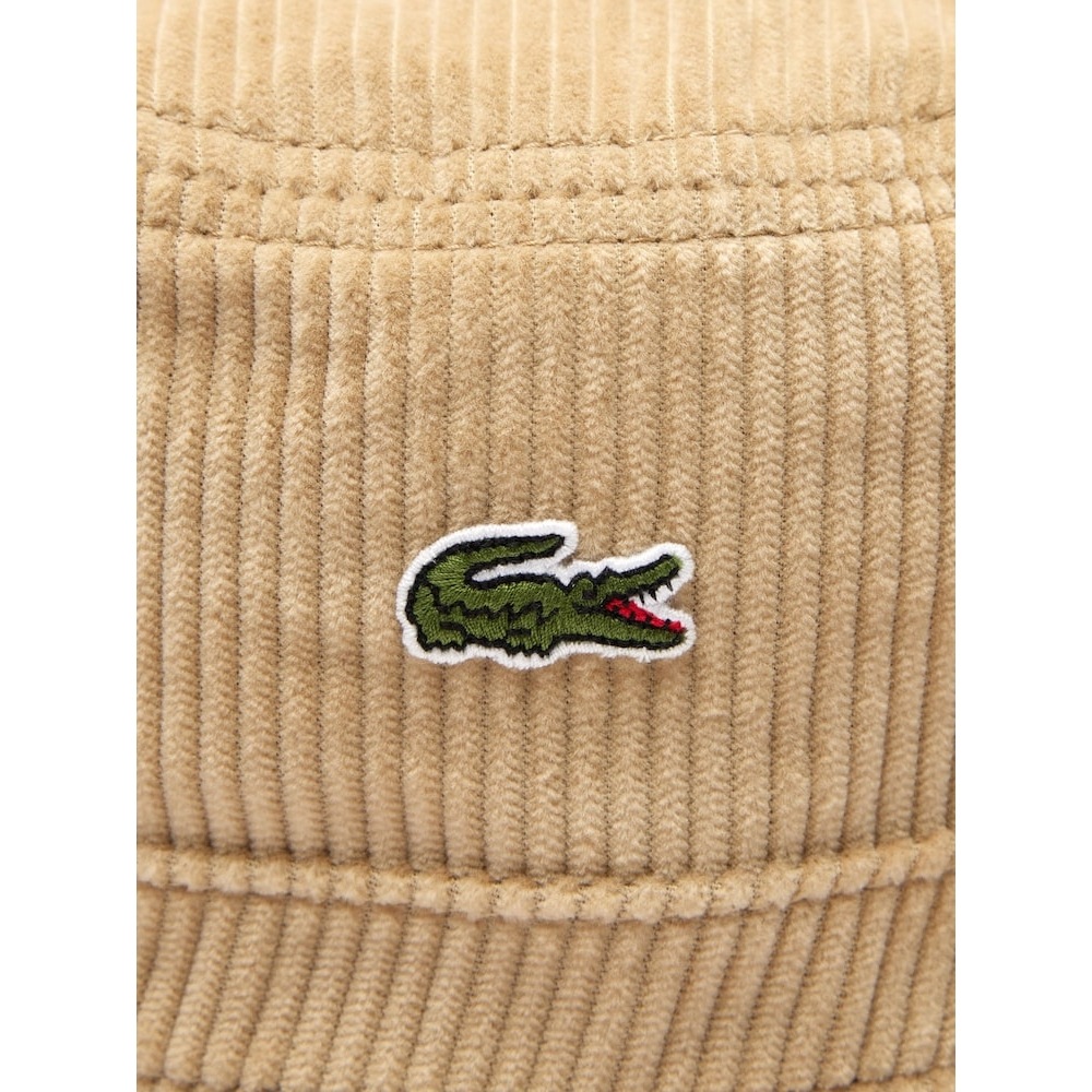 ラコステコモンコーデュロイコットンバケットハット RK2934-54N 02S Q2NRK2934-54N02S