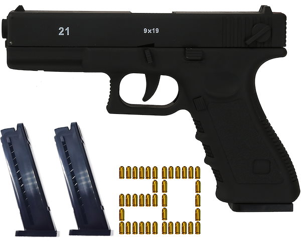 トイガン Qoo10] グロック トイガン，モデルガン，ハンドガ