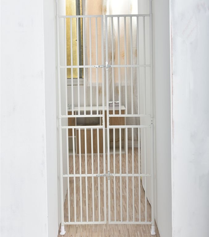 ペット高さ調節対応 205285cm ドア ケージ 留守番 保護 脱走防止 柵