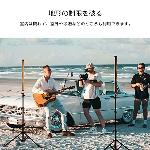 サイズ：MG-2200 Meking 撮影用 ライトスタンド 220cm 高さ調節可能 1/4ネジ