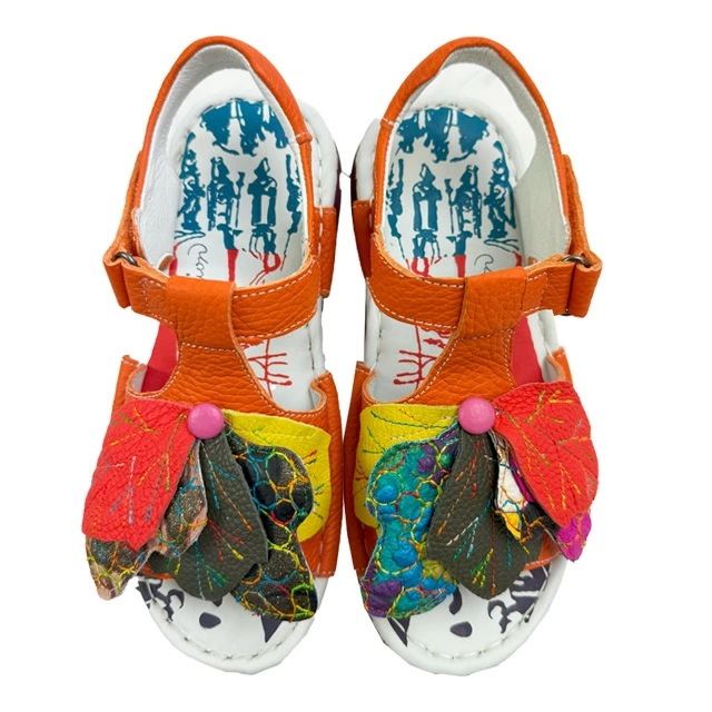 エスタシオン レディース 厚底 サンダル 痛くない フラワーモチーフ 本革 ストラップサンダル ベルクロ 歩きやすい レザーサンダル 疲れにくい マジックテープ MSE212 オレンジ ライトグリーン エスタシオン レディース 厚底 サンダル 痛くない フラワーモチーフ 本革 ストラップサンダル ベルクロ 歩きやすい レザーサンダル 疲れにくい マジックテープ MSE212 オレンジ ライトグリーン