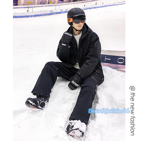 Qoo10] スノーボードウェア上下セットスキーウェア
