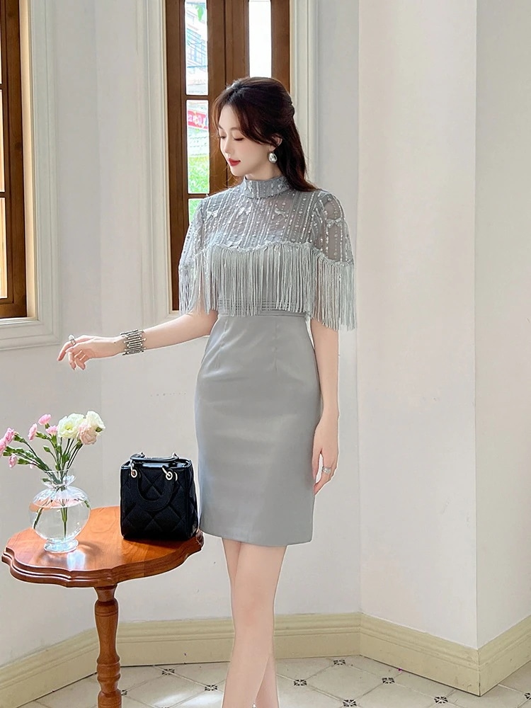 【JY.上品】 2025夏 フリンジ ショートワンピ 誕生日 ドレス パーティードレス大人 同窓会 披露宴 卒業式 結婚式 演奏会 ウェディング 二次会 メガ割 【JY.上品】 2025夏 フリンジ ショートワンピ 誕生日 ドレス パーティードレス大人 同窓会 披露宴 卒業式 結婚式 演奏会 ウェディング 二次会 メガ割