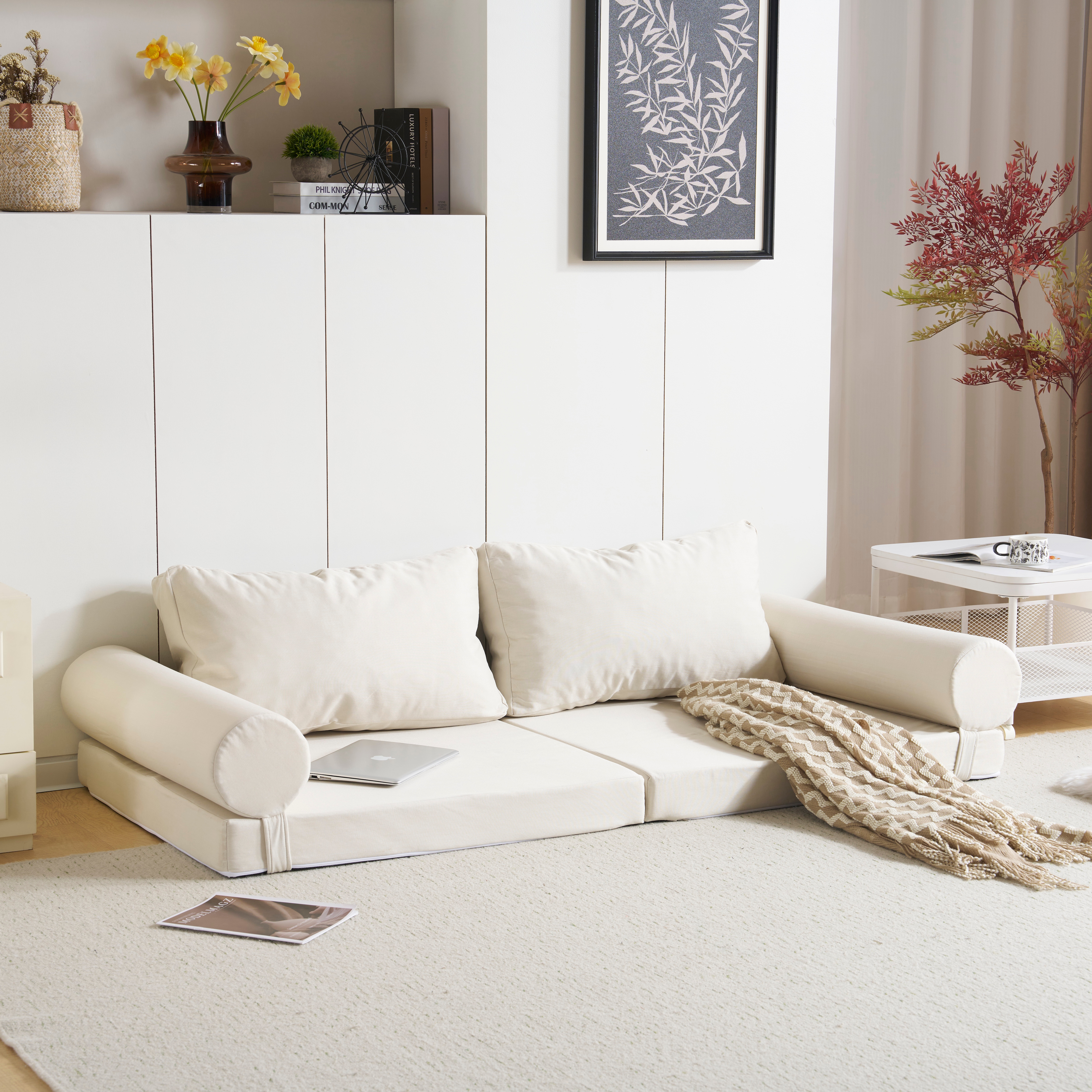 新品】組立不要こたつソファベッド コンパクト1-2人用 高反発【完成品