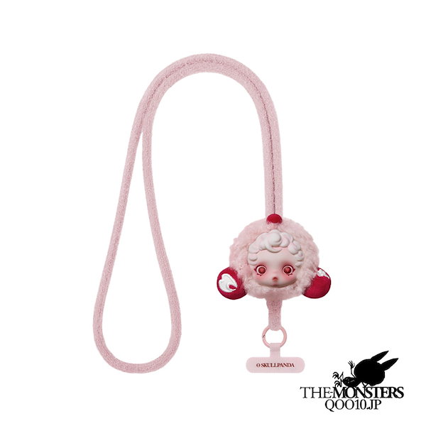 Qoo10] POP MART 携帯ストラップ 不眠らない劇場ぬいぐるみ