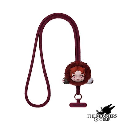 Qoo10] POP MART 携帯ストラップ 不眠らない劇場ぬいぐるみ