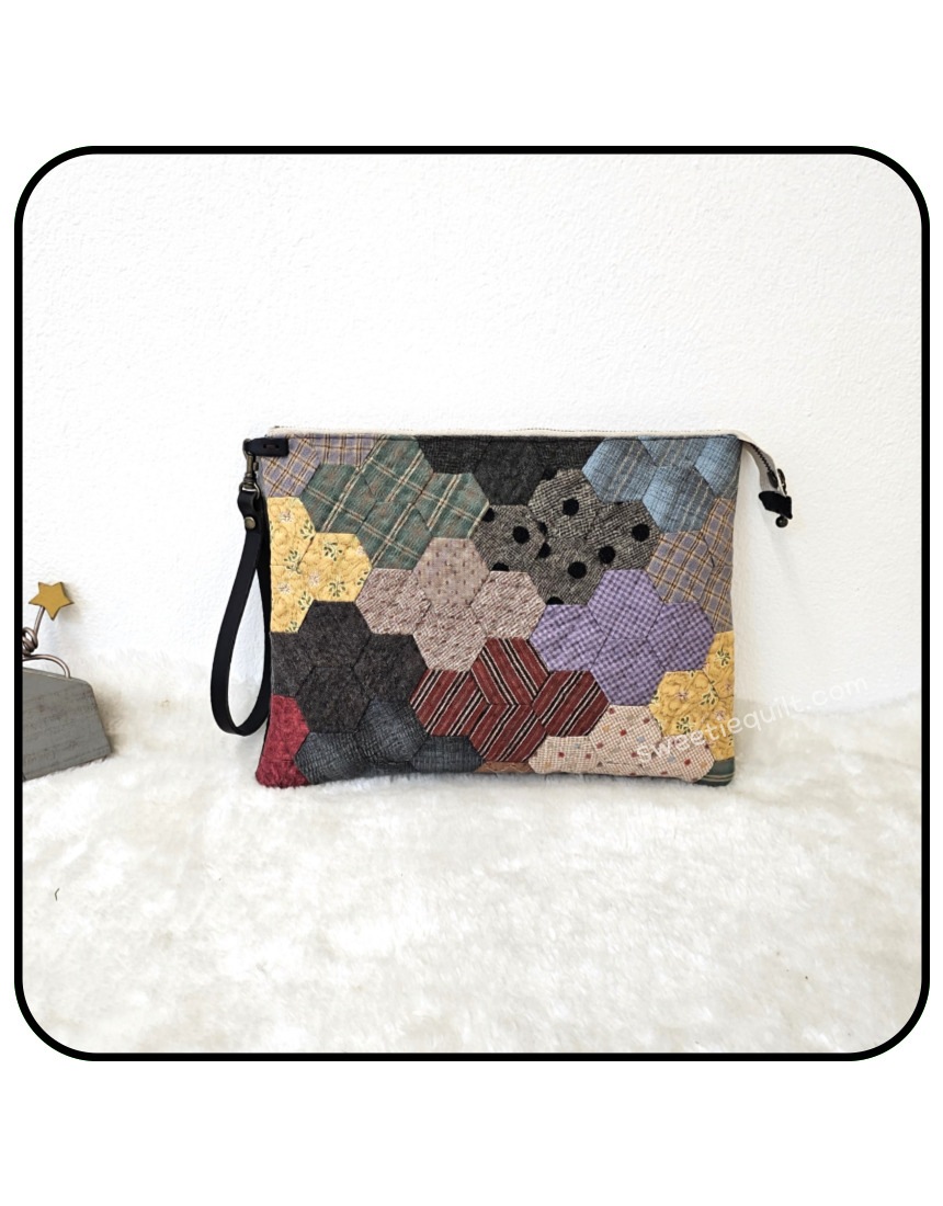 【sweetiequilt】 かばん作り バック作り DIYキットパッケージ ヘキサゴンクラッチバッグ 韓国大人気 恋人プレゼント 【sweetiequilt】 かばん作り バック作り DIYキットパッケージ ヘキサゴンクラッチバッグ 韓国大人気 恋人プレゼント
