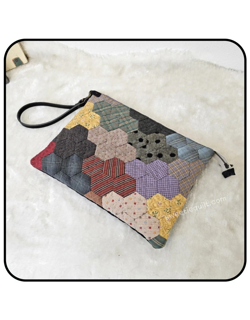【sweetiequilt】 かばん作り バック作り DIYキットパッケージ ヘキサゴンクラッチバッグ 韓国大人気 恋人プレゼント 【sweetiequilt】 かばん作り バック作り DIYキットパッケージ ヘキサゴンクラッチバッグ 韓国大人気 恋人プレゼント