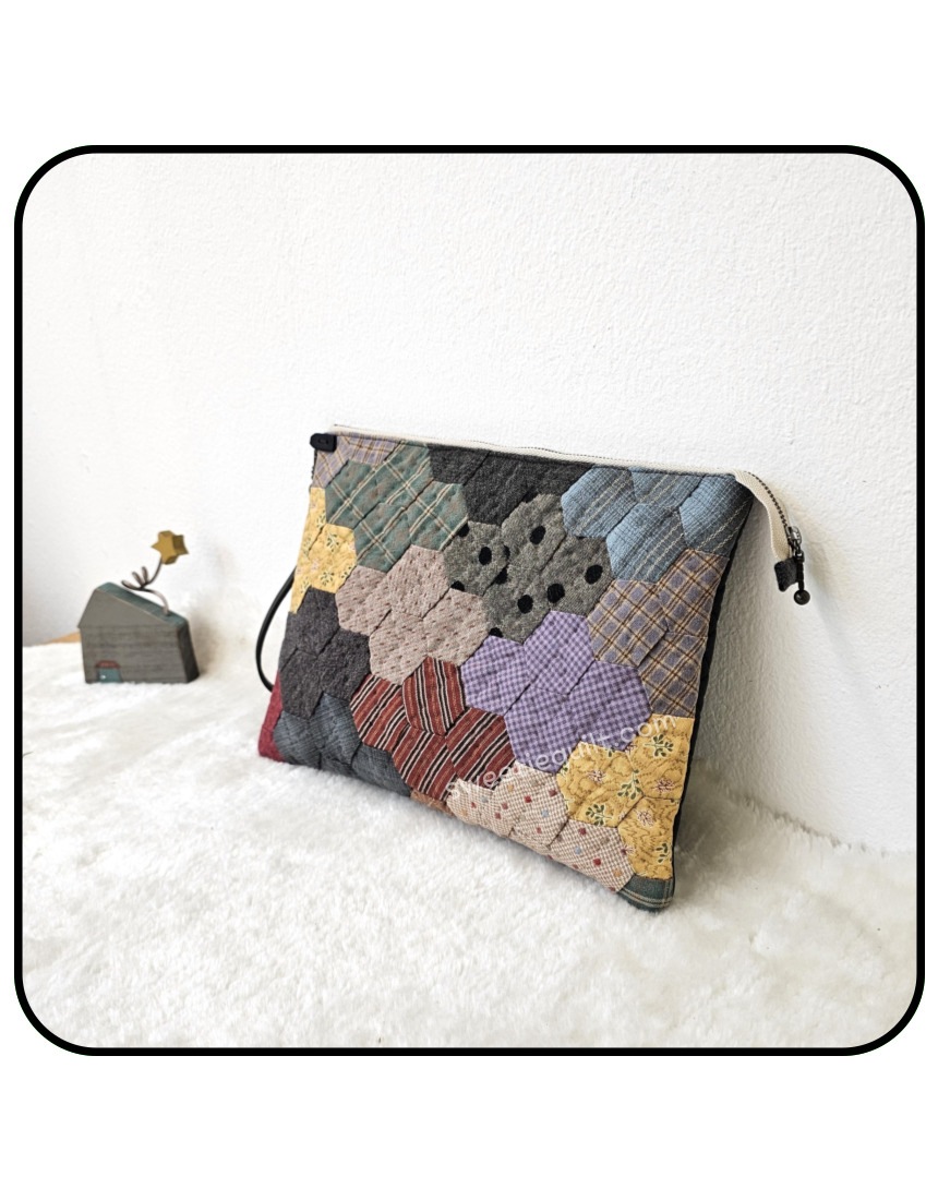 【sweetiequilt】 かばん作り バック作り DIYキットパッケージ ヘキサゴンクラッチバッグ 韓国大人気 恋人プレゼント 【sweetiequilt】 かばん作り バック作り DIYキットパッケージ ヘキサゴンクラッチバッグ 韓国大人気 恋人プレゼント