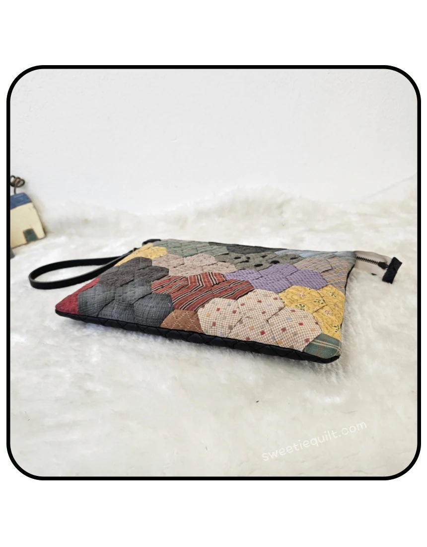 【sweetiequilt】 かばん作り バック作り DIYキットパッケージ ヘキサゴンクラッチバッグ 韓国大人気 恋人プレゼント 【sweetiequilt】 かばん作り バック作り DIYキットパッケージ ヘキサゴンクラッチバッグ 韓国大人気 恋人プレゼント