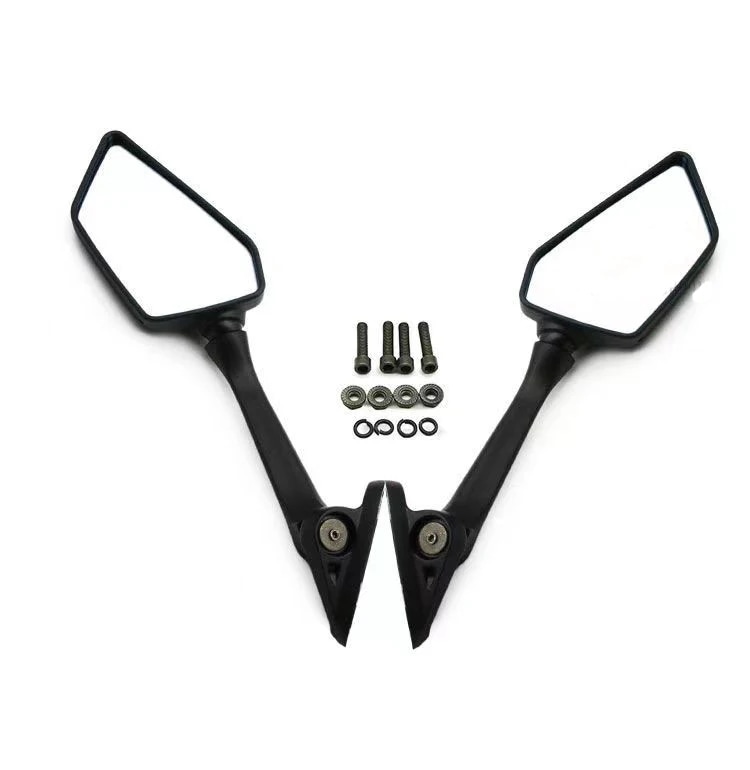 保護フィルム付きバックミラー 1ペア ヤマハR25 r15 nmax155 xmax300用 Blue mirror 保護フィルム付きバックミラー 1ペア ヤマハR25 r15 nmax155 xmax300用 Blue mirror