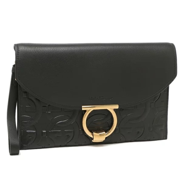 クラッチバッグ ガンチーニ ブラック レディース クラッチバッグ ガンチーニ ブラック レディース