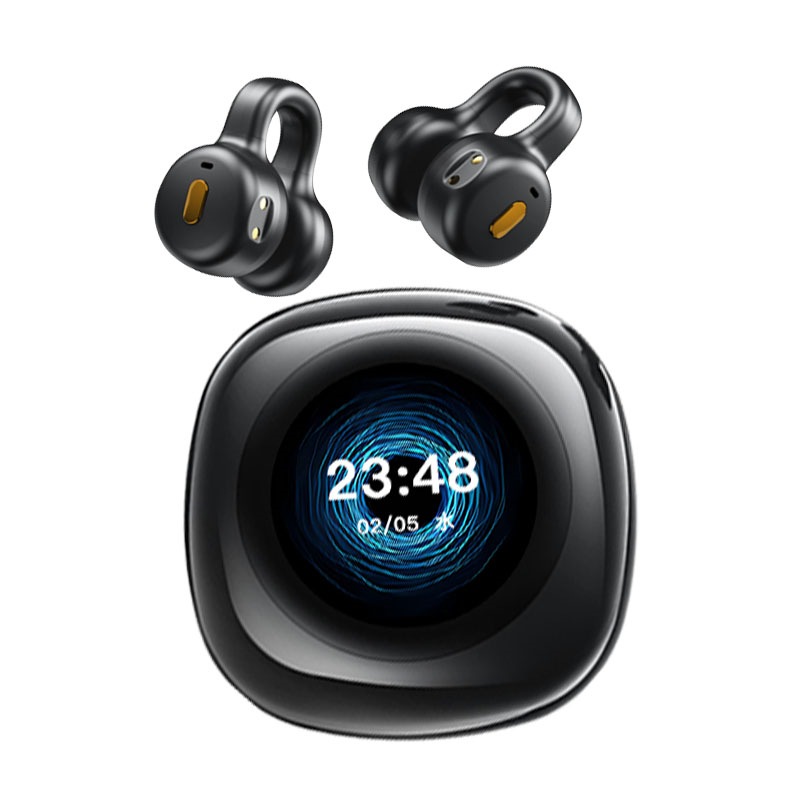 【2枚購入で100円OFF】骨伝導イヤホン 液晶ディスプレイ搭載 Bluetooth 5.4 耳を塞がない ワイヤレス タッチスクリーン ENCノイズリダクション 【2枚購入で100円OFF】骨伝導イヤホン 液晶ディスプレイ搭載 Bluetooth 5.4 耳を塞がない ワイヤレス タッチスクリーン ENCノイズリダクション