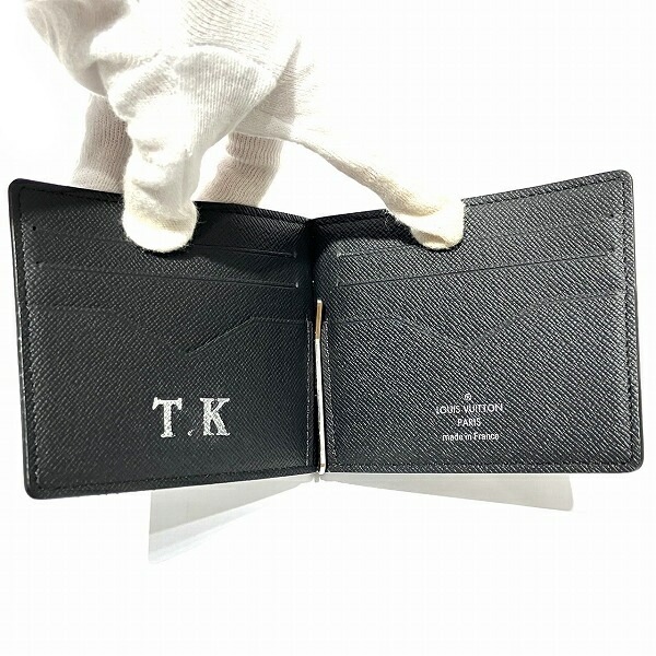 LOUIS VUITTON タイガ パンス マネークリップ 2つ折り財布 ルイ