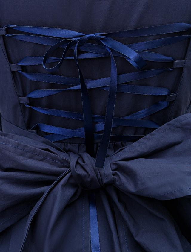 【短納期】ネイビーブルーロリータワンピースドレス 2021 足太ぺんた ショートスリーブ ターンダウンカラー レース トリム アイドル衣装 【短納期】ネイビーブルーロリータワンピースドレス 2021 足太ぺんた ショートスリーブ ターンダウンカラー レース トリム アイドル衣装