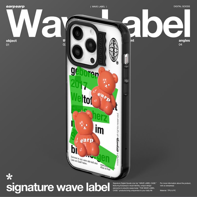 [ONF ユー 着用] BALLOON FACO-BLACK (WAVE LABEL) 韓国 アイドル スマホ ケース iPhone キャラクター オネノプ ユウト