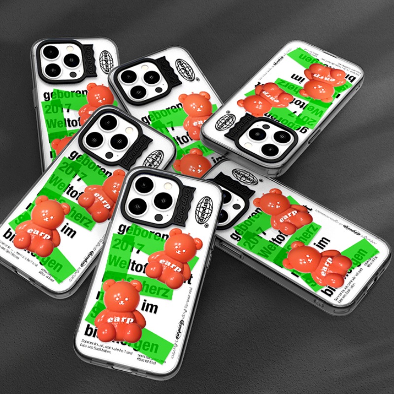 [ONF ユー 着用] BALLOON FACO-BLACK (WAVE LABEL) 韓国 アイドル スマホ ケース iPhone キャラクター オネノプ ユウト