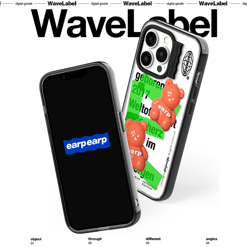 [ONF ユー 着用] BALLOON FACO-BLACK (WAVE LABEL) 韓国 アイドル スマホ ケース iPhone キャラクター オネノプ ユウト