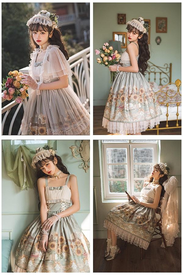 ロリータ ひまわり物語 ワンピース Lolita JSK 通販 文化祭 学園祭 衣装 ゴスロリ ゴシック メイド コスチューム アニメ 通販 コスプレ衣装 袖なし オールシーズン ハロウィンコスチュー ロリータ ひまわり物語 ワンピース Lolita JSK 通販 文化祭 学園祭 衣装 ゴスロリ ゴシック メイド コスチューム アニメ 通販 コスプレ衣装 袖なし オールシーズン ハロウィンコスチュー