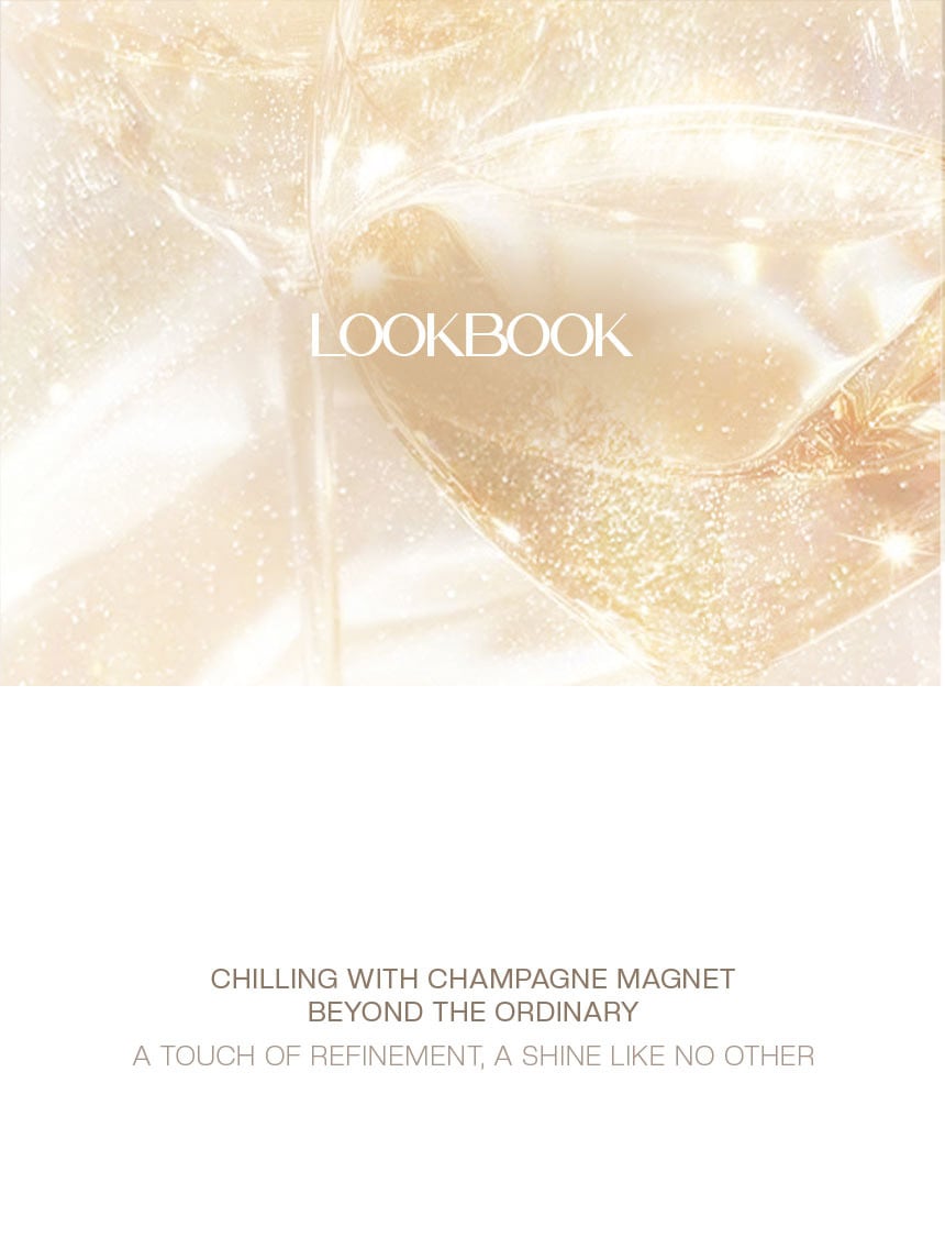 [DVOK] 【CHILLING】 10色 セット / スパークリングゴールド / シャンパンゴールドマグネットネイルコレクション