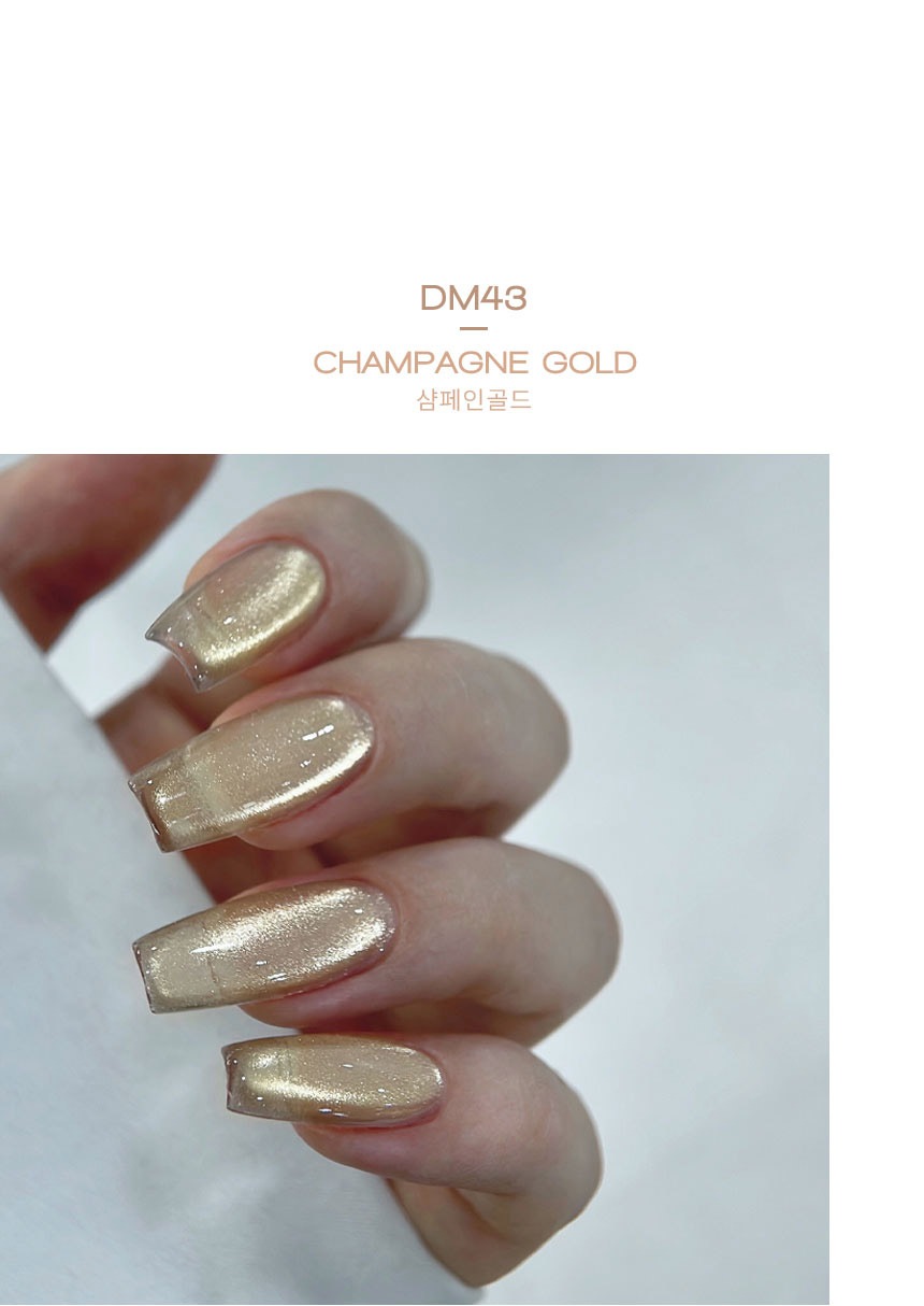 [DVOK] 【CHILLING】 10色 セット / スパークリングゴールド / シャンパンゴールドマグネットネイルコレクション